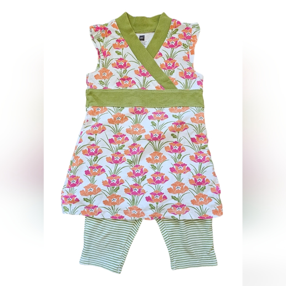 Tea Collection Dress & Leggings Set 18-24M
